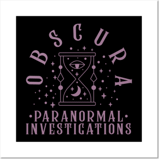 Obscura Paranormal Investigations Posters and Art